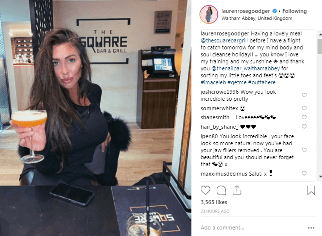  Lauren Goodger's fans are convinced she's the secret I'm A Celebrity signing after she posted a cryptic message online