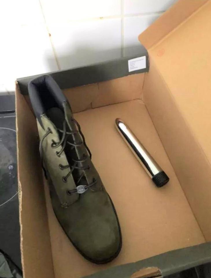  An embarrassed mum accidentally sent her VIBRATOR inside the shoebox of boots sold on eBay