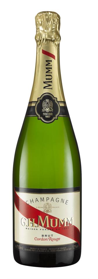  Mumm Cordon Rouge Brut NV Champagne scored the same as Co-op but it costs more