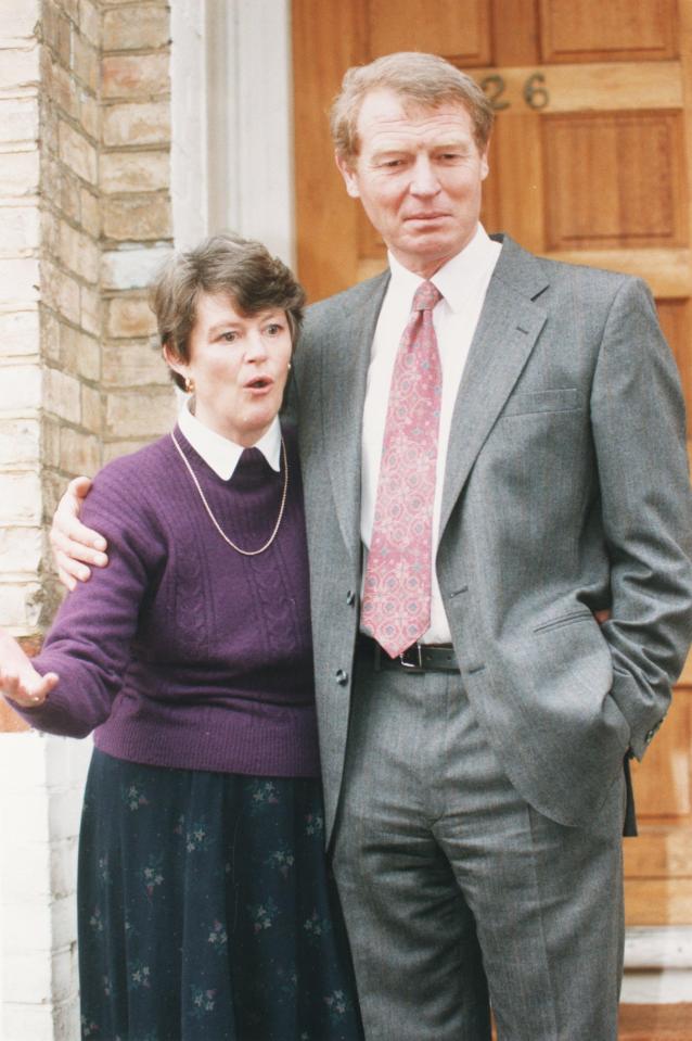  Lord Ashdown with Jane, his wife of 56 years