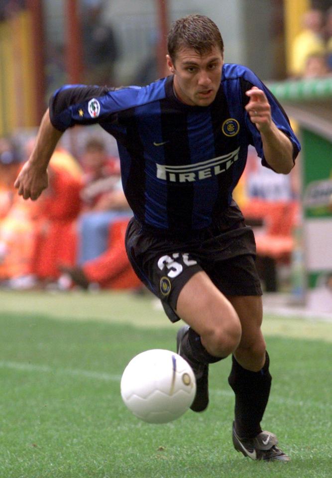  Vieri enjoyed his best club years at Inter Milan