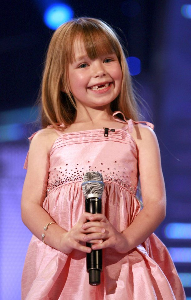  Connie appeared on Britain's Got Talent when she was six years old