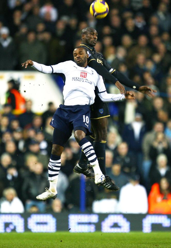  Sol Campbell made his name in nine years with Tottenham before joining Arsenal