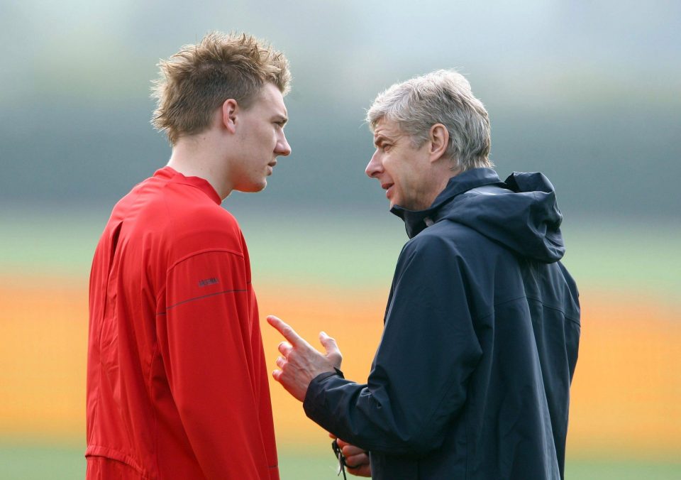  Former Arsenal manager Arsene Wenger showed huge faith in Bendtner