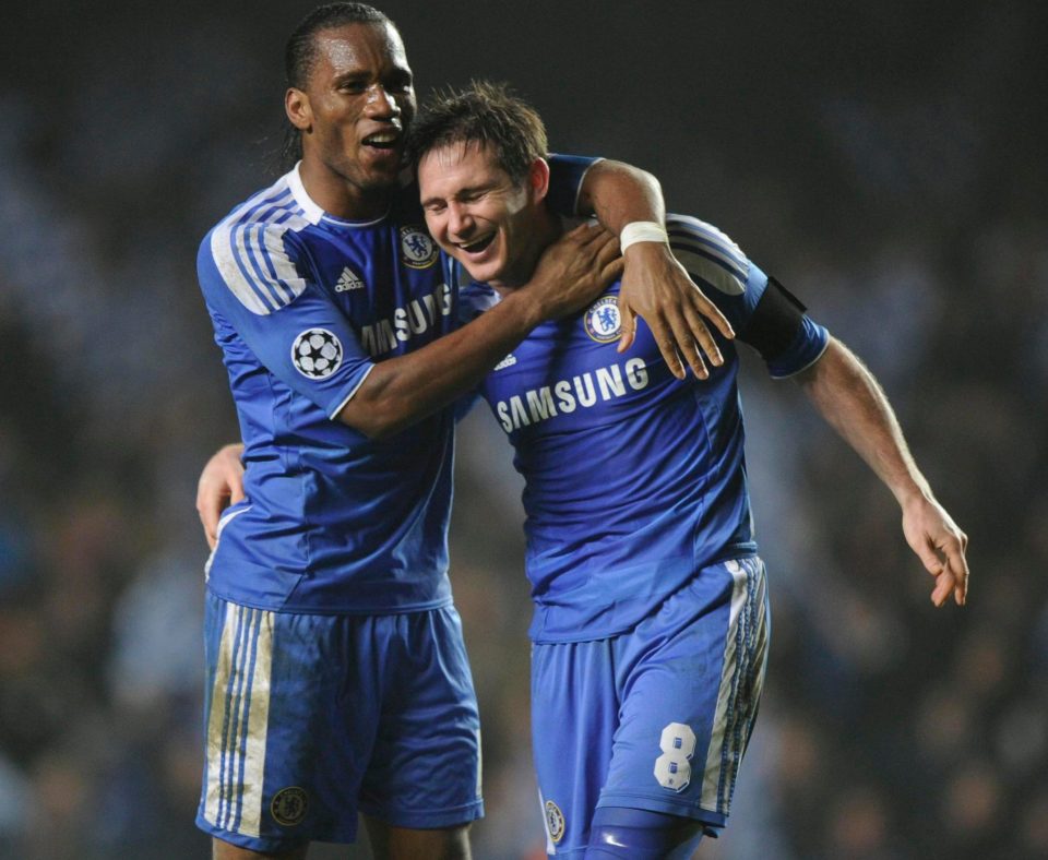  Drogba has revealed that Lampard had the biggest influence over his career