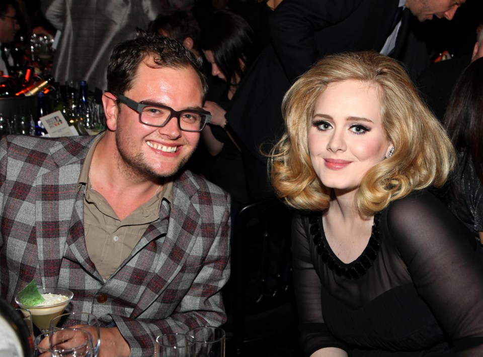 Alan Carr likes to buy his BFF Adele novelty presents