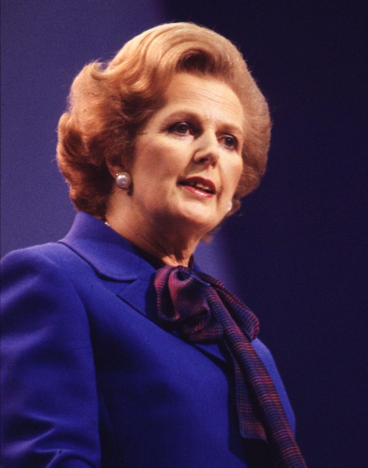  Margaret Thatcher, PM during the Falklands War in 1982