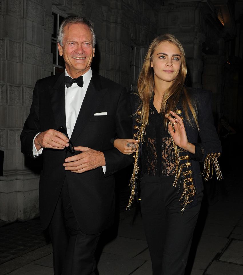  Cara Delevingne has built up a portfolio of houses worth £43million with her dad Charles