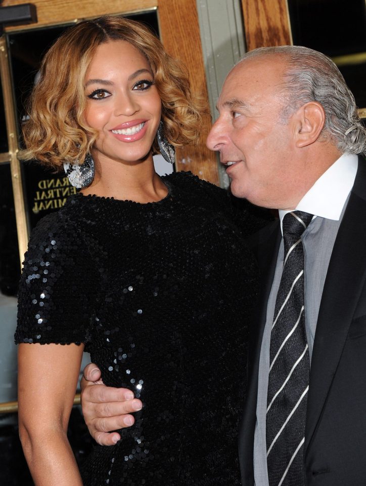  Beyonce's company Parkwood has bought out Sir Philip Green's shares in her Ivy Park clothing brand