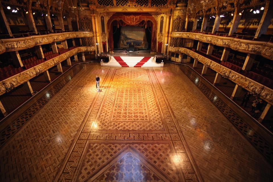  The Blackpool Tower ballroom is a world famous landmark