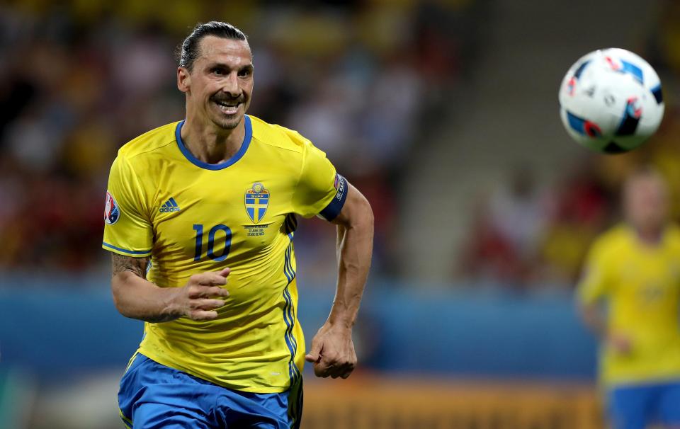  Ibrahimovic won 116 caps for Sweden before his international retirement