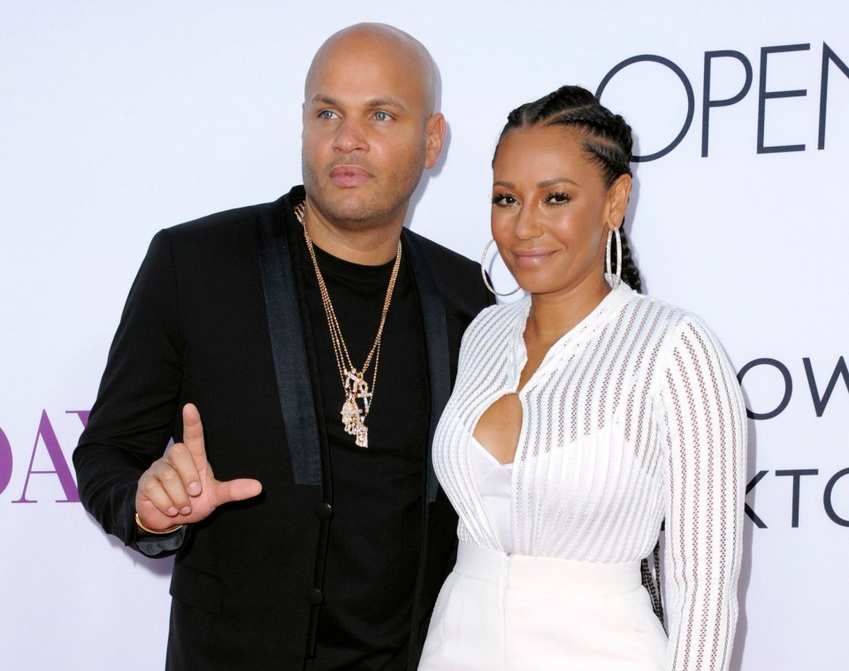 Mel B and Stephen Belafonte