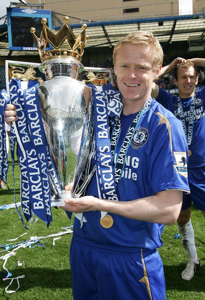  Damien Duff won two Premier League titles with Chelsea and is in line to coach Celtic Under-20s