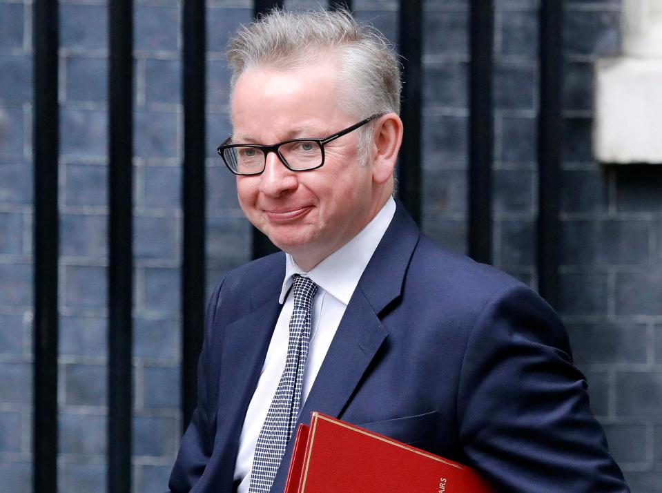  Environment Secretary Michael Gove said Britain would become an 'independent coastal state' after the transition period