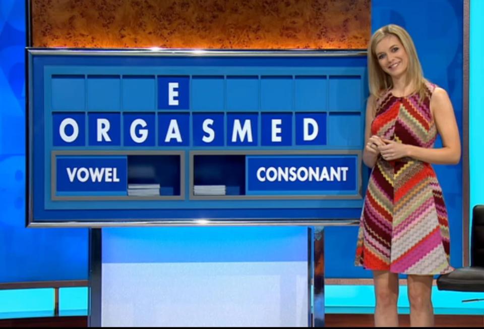  Rachel Riley has seen her fair share of rude words on the show