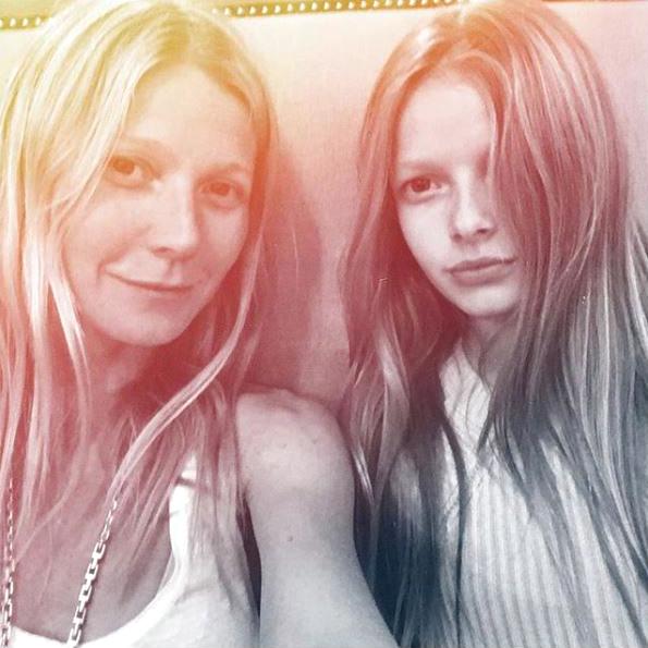 Gwyneth is mum to 14-year-old Apple as well as 12-year-old Moses