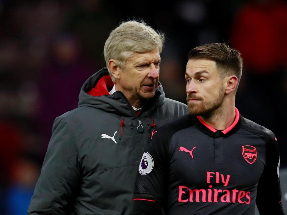  Arsene Wenger reportedly encouraged PSG to sign Ramsey