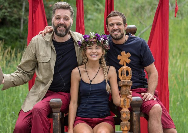 Georgia Toffolo was crowned Queen of the Jungle with Jamie Lomas in second place and Iain Lee coming third