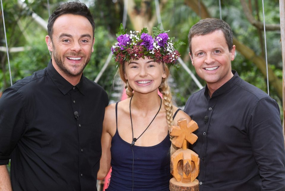  (L-R) Ant McPartlin, Georgia Toffolo and Declan Donnelly