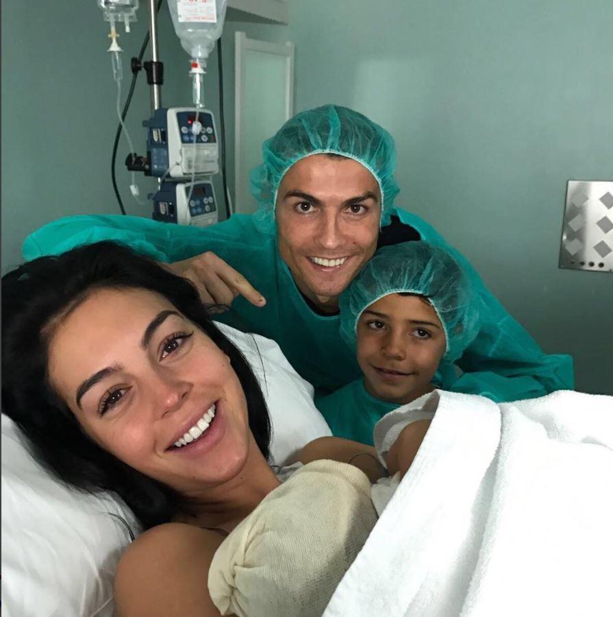  Cristiano Ronaldo and Georgina Rodriguez welcomed their first child last year, his fourth