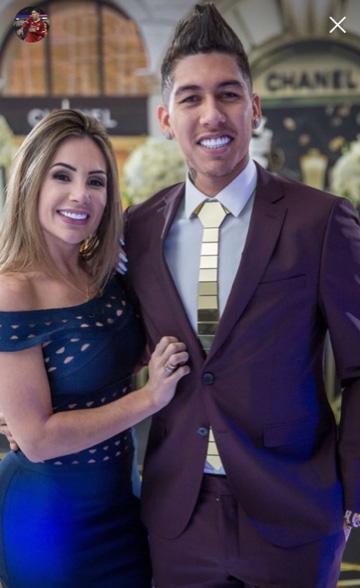  Firmino once wore a gold metal tie worth £670