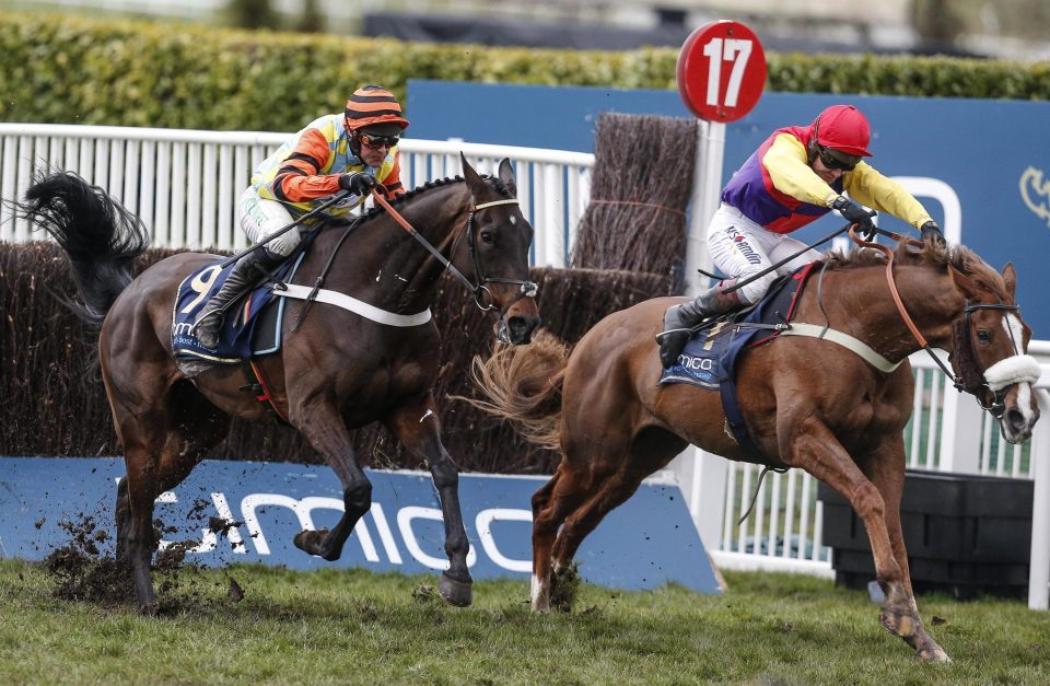  Native River beat off Might Bite in a gruelling Gold Cup last March