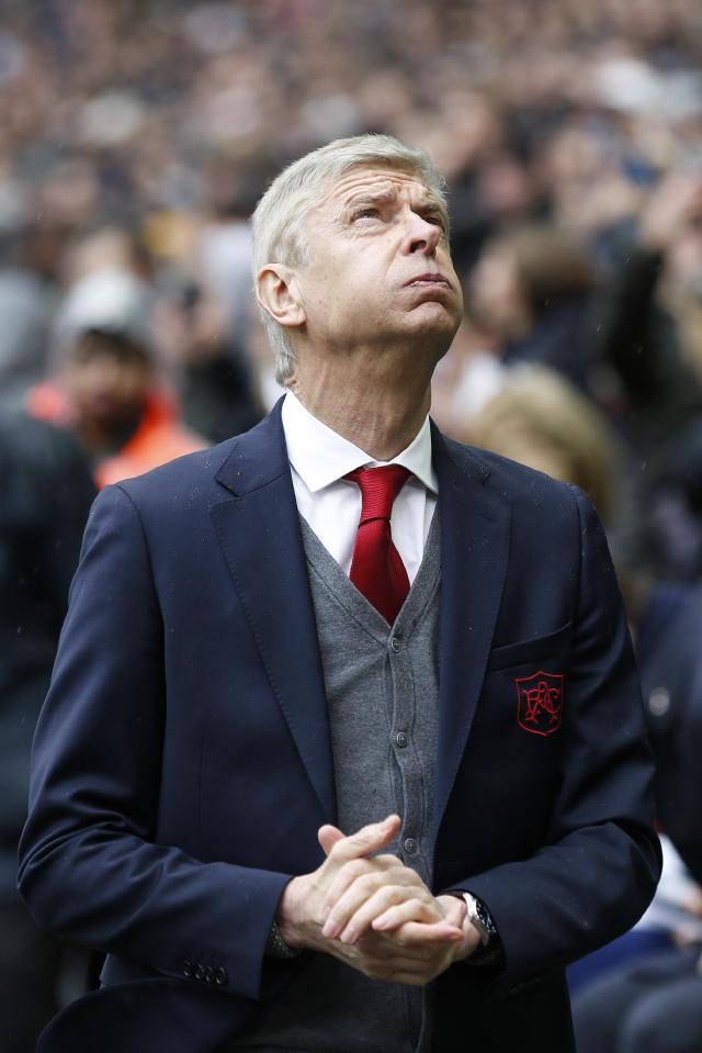  The jeering at Arsene Wenger is long gone now