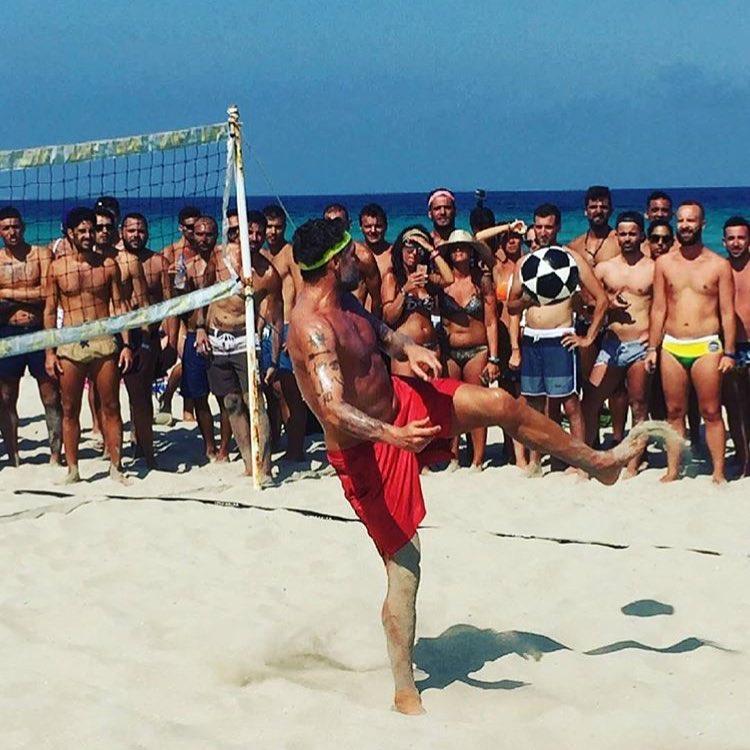  His Bobo Summer Cup, a beach soccer tournament, raises money for charity