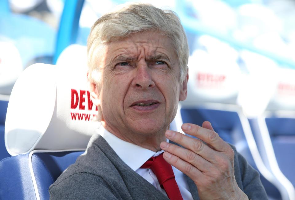  Wenger left the club after 22 years in charge this summer and outside of the Champions League places