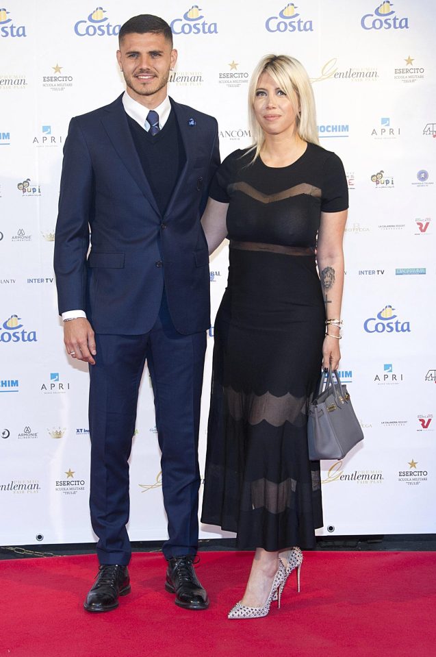  Icardi is married to Wanda Nara - who was married to his former Sampdoria team-mate Maxi Lopez