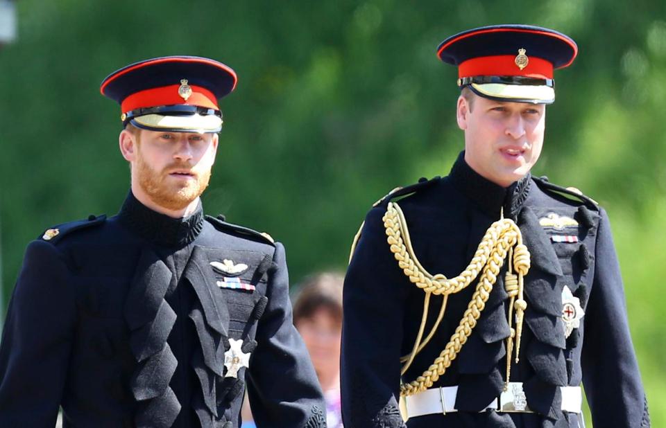  Close brothers Prince Harry, 34, and Prince William, 36, are said to be considering a 'separation of courts' at Kensington Palace