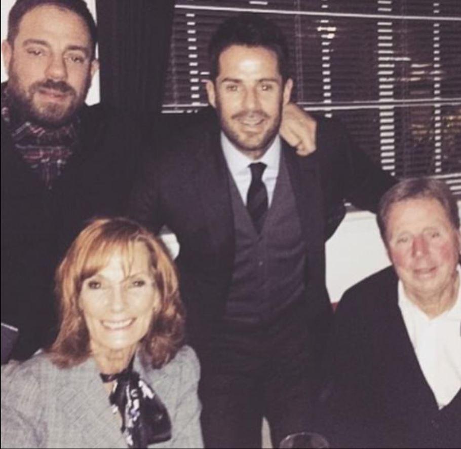  Harry Redknapp with his family and famous son Jamie