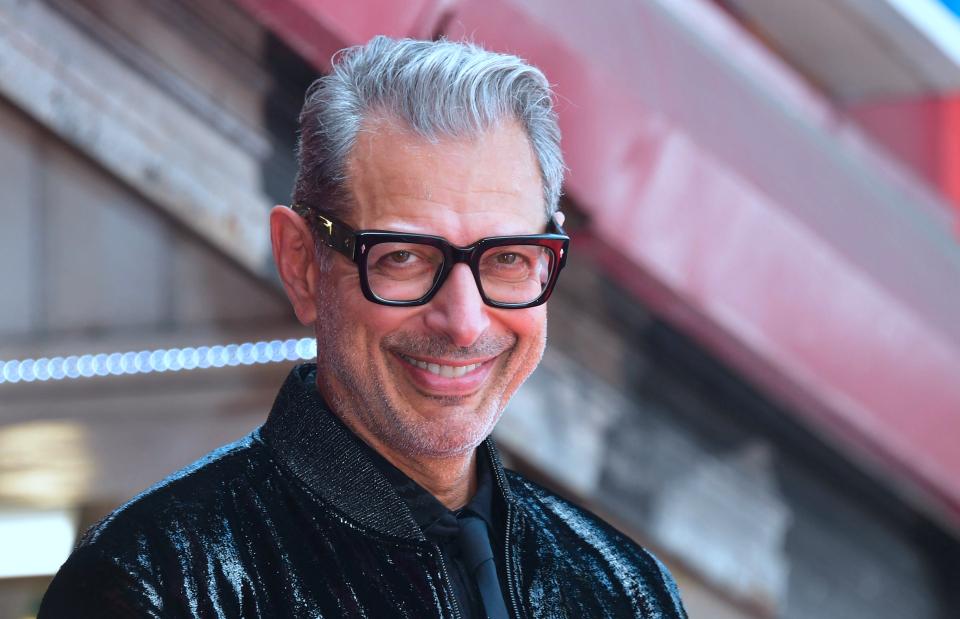  Jeff Goldblum is on the Jonathan Ross show this week