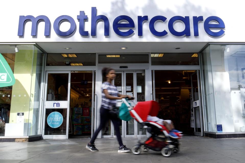  Mothercare is closing many stores, as it's hit by high street woes