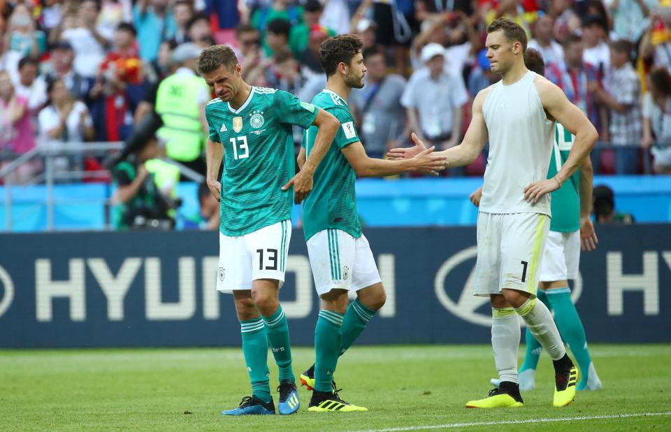  Germany were embarrassing at the World Cup in Russia