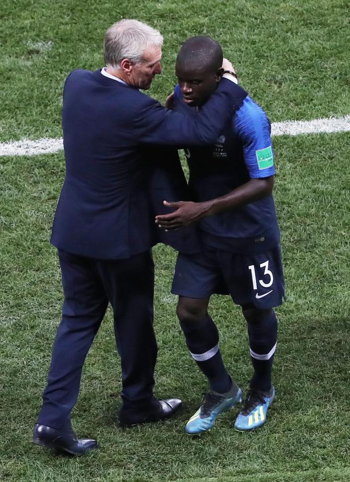  Kante is one of Deschamps' most trusted players