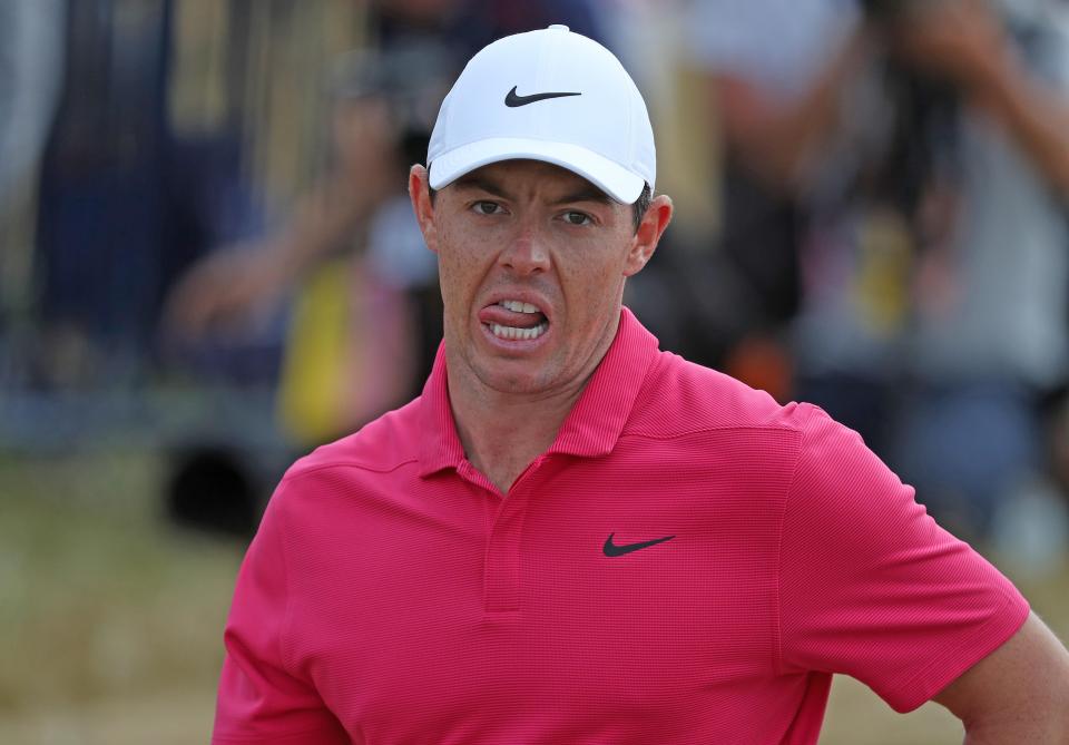  Real golf would be watching the likes of Rory Mcllroy booming it