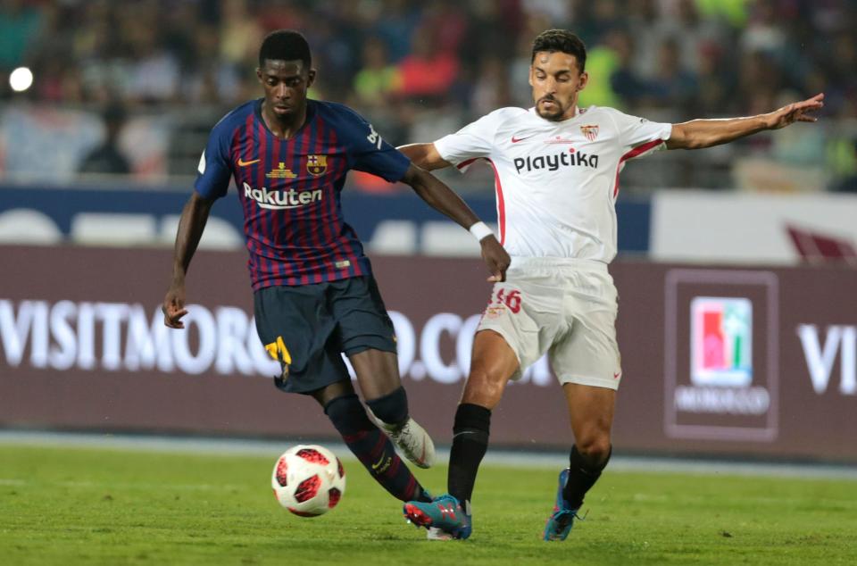  Dembele has run afoul of Barca chiefs for disciplinary reasons