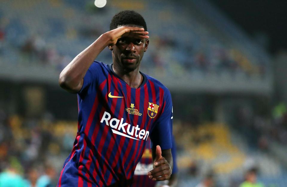  Ousmane Dembele could be arriving to the Premier League in January