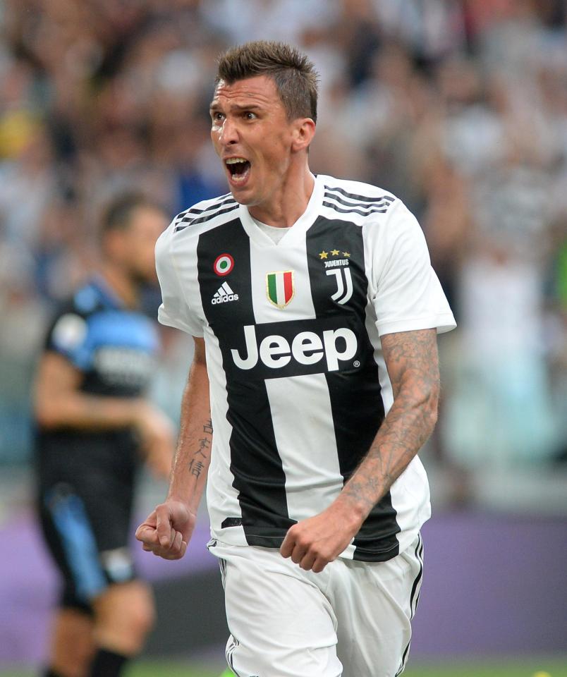  Mario Mandzukic is a doubt for Juventus' Champions League clash with Manchester United