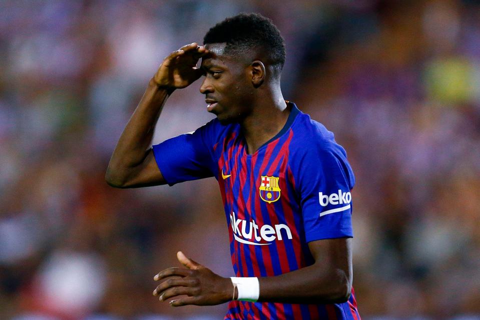  Liverpool are eyeing an £85m swoop for Ousmane Dembele