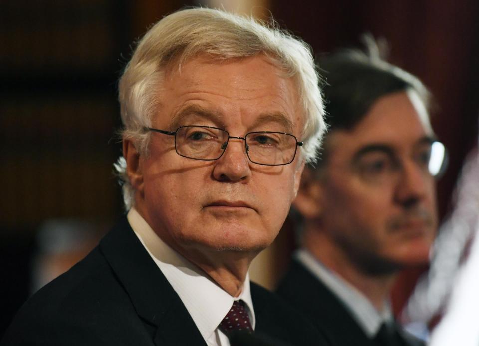  David Davis quit over the deal back in July