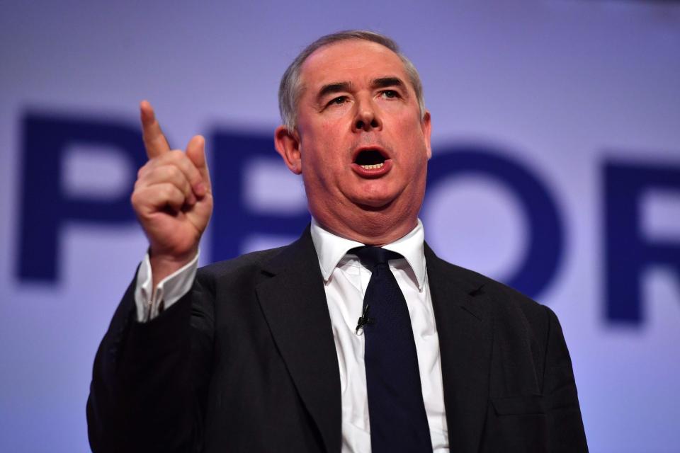  Many Tories are hoping Attorney General Geoffrey Cox QC could be the new leader