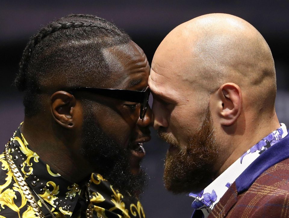  Wilder and Fury will go head-to-head with the American's WBC belt on the line