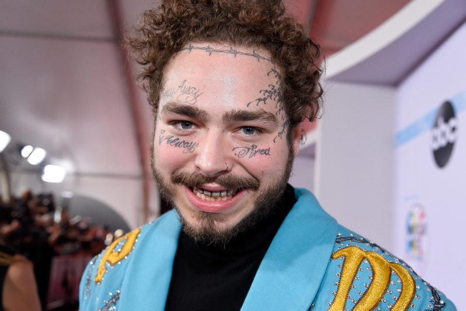  American rapper Post Malone also played the festival in 2018