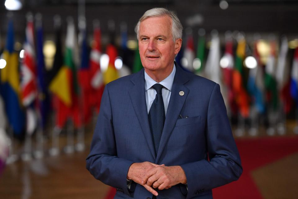  Michel Barnier has been rebuked for the way he has handled Brexit talks