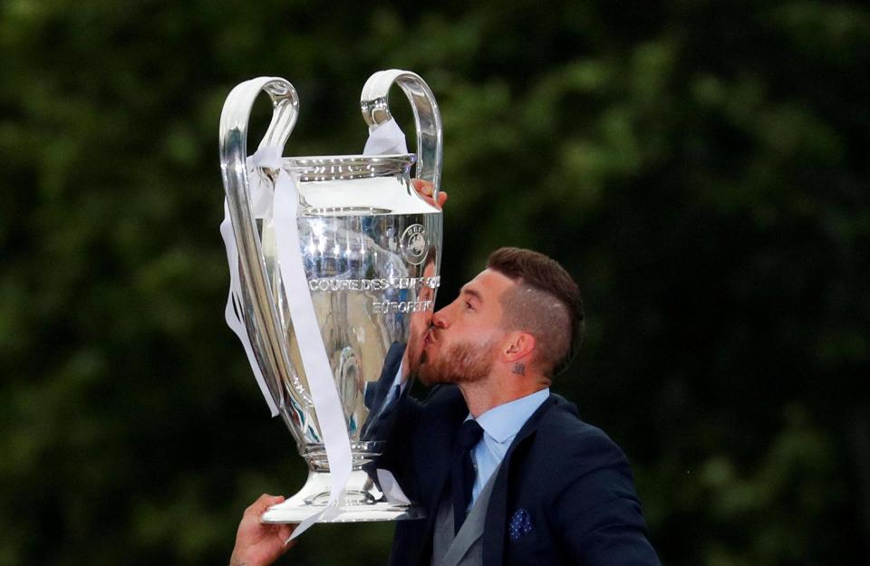  Sergio Ramos has won TEN major trophies in over 580 appearances for Real Madrid