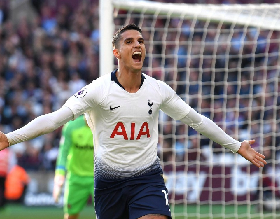 Lamela has scored five times so far this season for Tottenham