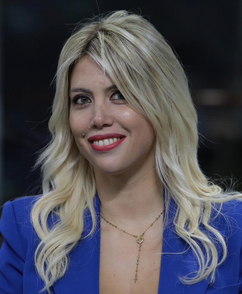  Wanda Nara reckons her husband Mauro Icardi is just as good as Cristiano Ronaldo