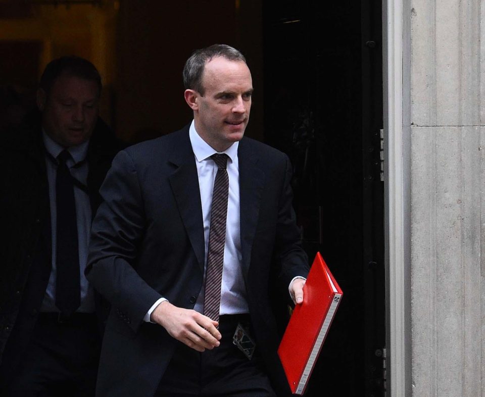  Dominic Raab quit as Brexit Secretary over Theresa May's 'soft' Brexit deal with the EU